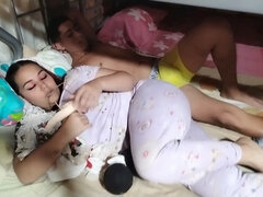 Wohlbeleibte schöne frauen, Grosser arsch, Grosser schwanz, Grosse titten, Braunhaarige, Pummelig, Orgasmus, Stiefmutter