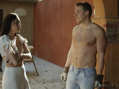 Americano, Culo, Mamada, Engañando, Familia, Tetas naturales, Al aire libre, Coño