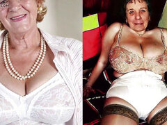 Wohlbeleibte schöne frauen, Kompilation, Oma, Riesig, Reif, Nippel, Nylon, Titten