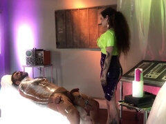 Anaal, Bondage discipline sadomasochisme, Pijpbeurt, Lul, Dominante vrouw, Machine neuken, Moeder die ik wil neuken