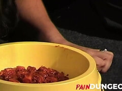 Sadomasochismus, Braunhaarige, Extrem, Fetisch, Hd, Orgasmus, Sklave, Gefesselt