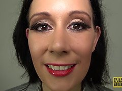 面接, 緊縛, イギリス人, イく瞬間, 言葉責め, Hd, 淫乱熟女, ヤリマン