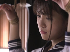 緊縛, フェラチオ, 茶髪の, 娘, Hd, 日本人, 小柄, ティーン