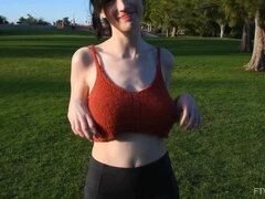 Любители, Большие сиськи, Эротика, Хд, Натуральные, От первого лица, На публике, Соло