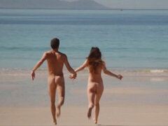 Plage, Robe, Fétiche, Nourriture, Poilue, Cuisine, Léchez, Adolescente