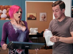 Pijpbeurt, Schattig, Handbeurt, Keuken, Moeder die ik wil neuken, Penis, Schoolmeisje, Tatoeage