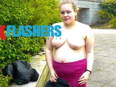 素人, ぽっちゃり, デカパイ, イギリス人, 女, オナニー, オーガズム, 一人