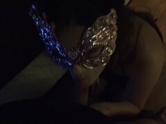 Comely brunette creampied after awesome sex with her stepdad