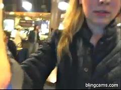 Leie, Grosse titten, Flashen, Öffentlich, Titten