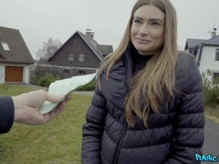 Enthousiasteling, Kont, Pijpbeurt, Lul, Natuurlijke tieten, Buiten, Openbaar, Tieten likken