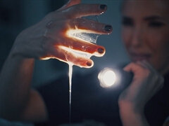 Blond, Pijpbeurt, Sperma in mond, Sperma in gezicht, Futanaria, Hardcore, Hd, Verassing