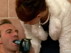 Extrême, Hard, Humiliation, Léchez, Masturbation, Rousse roux, Fumer, Jouets