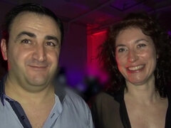 Blondine, Braunhaarige, Nahaufnahme, Europäisch, Gruppe, Reif, Orgie, Party