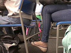 Candid dangling in class (TR) - Pt 1