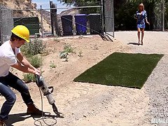 Leie, Arsch, Schönheit, Blondine, Braut, Geile alte tussi, Hd, Reiten