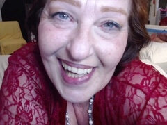 Gode, Embrassement, Masturbation, Maman, Rousse roux, Suçant