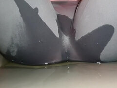 Nonchalanty Pissing My Yoga Pants While Texting