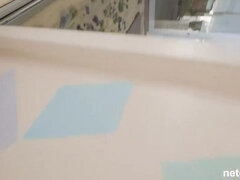 Grosser schwanz, Braunhaarige, Betrug, Spermaladung, Aufs gesicht abspritzen, Handjob, Hd, Pov