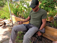 4K ASMR zen garden piss fountain