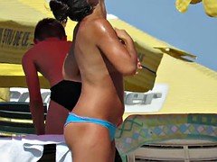 Topless Bikini Teens beach Voyeur Spy Cam Hd Video