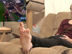 Fortnite with Brittney: spectacular soles - feet and boots
