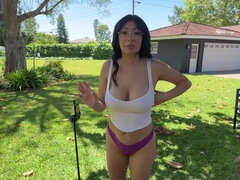 Blasen, Hundestellung, Ehemann, Latina, Nackt, Öffentlich, Muschi, Jungendliche (18+)