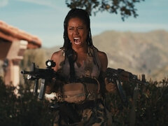 18 años, Tetas grandes, Sucio, Ffm, Interracial, Afeitado, Adolescente, Trio