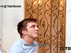 アメリカ人, デカパイ, カップル, Hd, 生徒, タトゥー, 教師, オッパイの