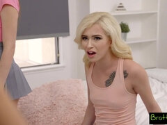 Grote kont, Grote lul, Pijpbeurt, Broeder, Bruinharig, Monster, Rijden, Tieten likken