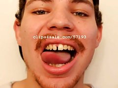 Tongue Fetish - Devon Tongue Video 1
