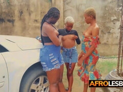 Africano, Negro, Mamada, Polla, Ébano, Casero, Lamidas, Trio