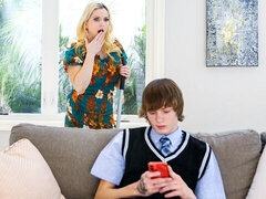 Grosser arsch, Grosser schwanz, Grosse titten, Blondine, Blasen, Schwanz, Milf, Rasiert