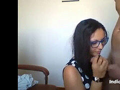 Tante, Couple, Indienne, De plein air