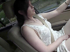 Leie, Schönheit, Auto, Masturbation, Orgasmus, Erotischer film, Spielzeuge