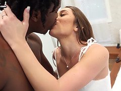 Mackenzie Mace getting numerous cumshots and creampies from a monster ebony sausage