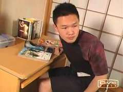 Asiatisch, Geschnappt, Japanische massage