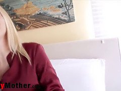 Blondine, Betrunken, Hd, Milf, Muschi, Sohn, Stiefmutter, Taboo