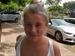 Strand, Blondine, Hd, Im freien