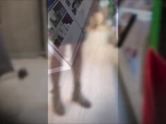 デカ尻, 黒人, フェティッシュ, 自家製, ナイロン, 穴開きパンティ, 生徒, のぞき