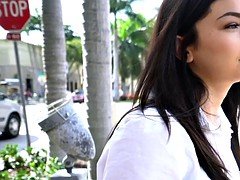 Любители, Красивые, Деньги, На природе, На публике