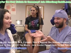 Américain, Gros cul, Médecin, Exam, Fille latino, Nénés