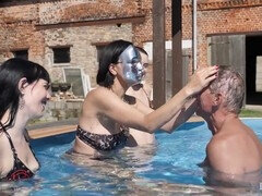 Brits, Dominatie, Voeten, Dominante vrouw, Duits, Meesteres, Feest, Slaaf