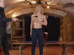 Tall Sub Gets the Deserved Hard Punishment