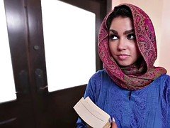 Arab porn with shy eastern virgin Ada and creampie