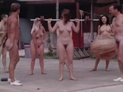 茶髪の, アウトドア, 公共, ヴィンテージ