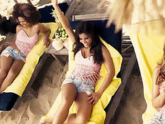 Anaal, Strand, Braziliaans, Sperma in mond, Dubbele penetratie, Latijnse vrouw, Mexicaans, Orgie