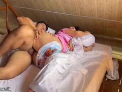 Morning Fuck with My Stepbrother - Hot Colombian Stepsister Gets Seduced for Sex