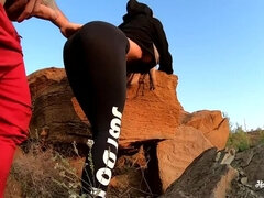 Leie, Spermaladung, Schwanz, Hundestellung, Im freien, Pov, Öffentlich, Realität