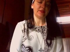 I Am Your Blasphemous Nun I Blaspheme God And Masturbate With A Consecrated Host