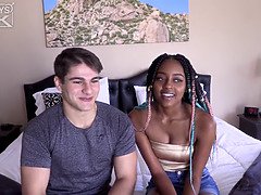 Universidad, Corridas, Ébano, Hd, Interracial, Músculo, Adolescente